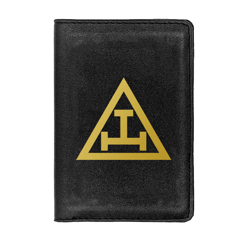 Royal Arch Chapter Wallet - Black & Brown - Bricks Masons