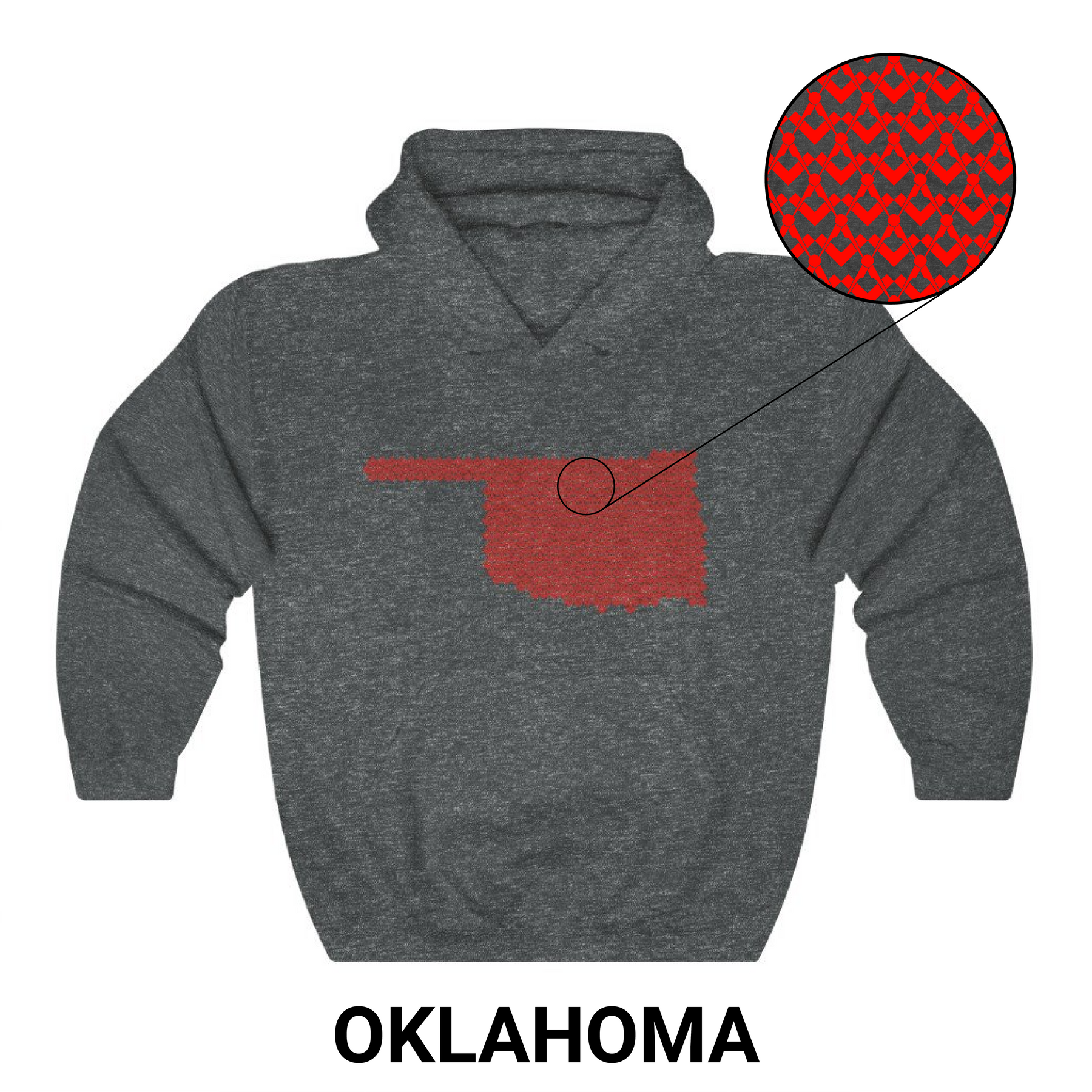 Masonic Hoodie - Oklahoma State - Bricks Masons