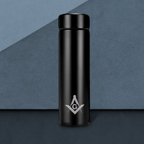 Master Mason Blue Lodge Vacuum Flask - Various Colors - Bricks Masons