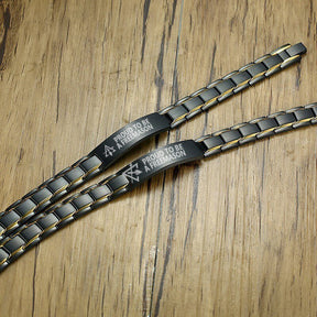 Council Bracelet - Stainless Steel - Bricks Masons