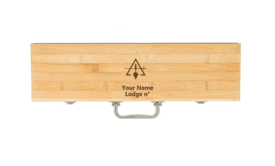 Council Grill Tool - BBQ Set & Bamboo Case - Bricks Masons