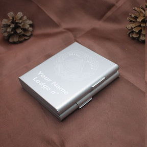 Grand Master Blue Lodge Cigarette Case - Various Colors - Bricks Masons