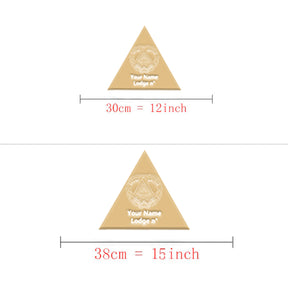 Grand Master Blue Lodge Wall Monograms - Various Sizes - Bricks Masons