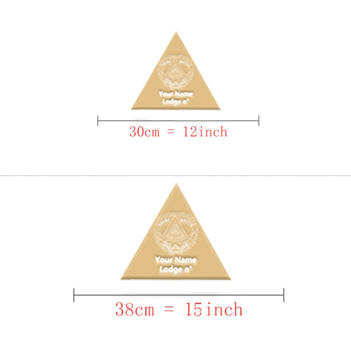 Grand Master Blue Lodge Wall Monograms - Various Sizes - Bricks Masons