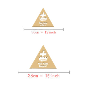 Knights Templar Commandery Wall Monograms - Various Sizes - Bricks Masons