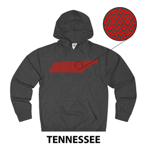 Masonic Hoodie - TENNESSEE State - Bricks Masons
