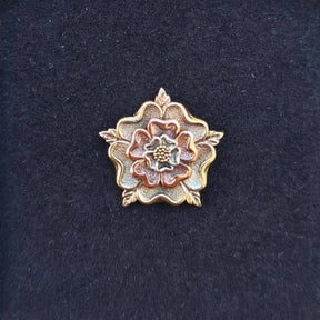 Masonic Lapel Pin - Sub Rosa Copper & Silver - Bricks Masons