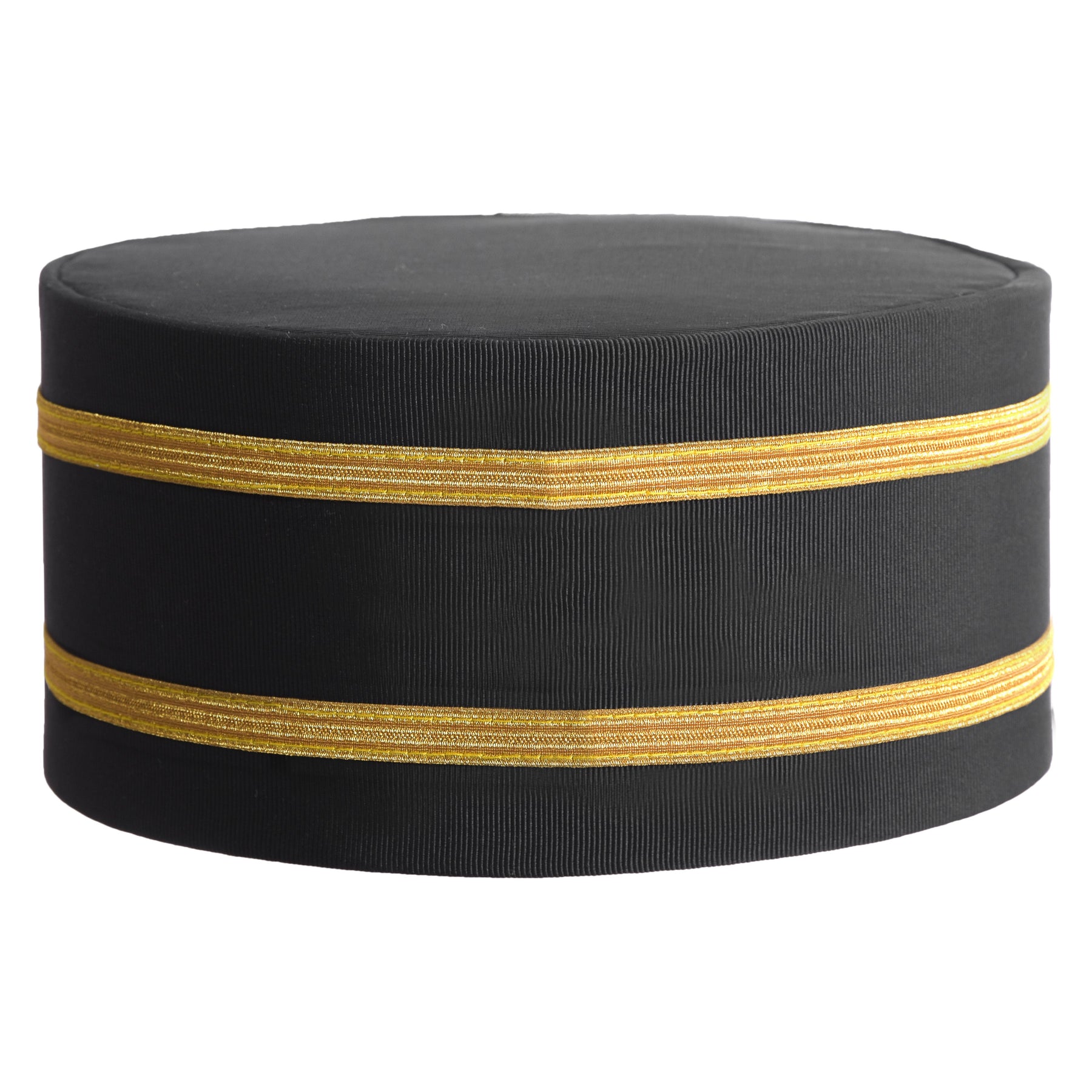 Master Mason Blue Lodge Crown Cap - Blue Patch With Double Braid - Bricks Masons
