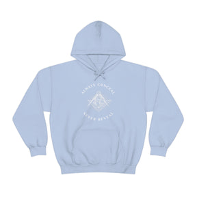 Master Mason Blue Lodge Hoodie - Always Conceal Never Reveal - Bricks Masons