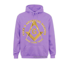Master Mason Blue Lodge Hoodie - FREE & ACCEPTED MASONS (Multiple Colors) - Bricks Masons