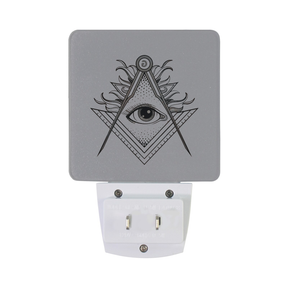 Master Mason Blue Lodge LED Sign - 2 Pieces Plug-in - Bricks Masons