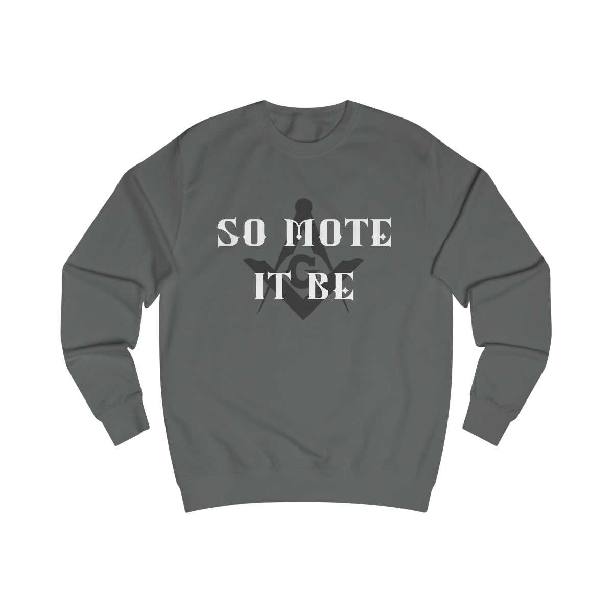 Master Mason Blue Lodge Sweatshirt - So Mote It Be - Bricks Masons