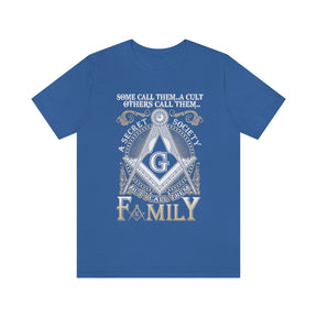 Masonic T-Shirt - I Call Them Family - Bricks Masons