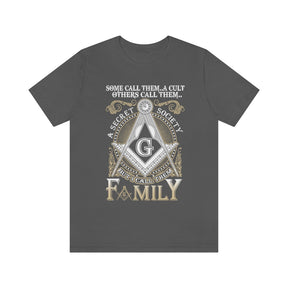 Masonic T-Shirt - I Call Them Family - Bricks Masons