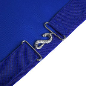 Musician Blue Lodge Officer Apron - Machine Embroidery - Bricks Masons
