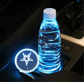 OES Cup Holder - Various LED Colors - Bricks Masons