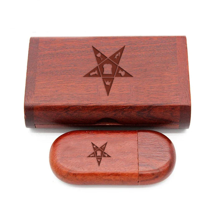 OES USB Flash Drives - Various Wood Colors - Bricks Masons