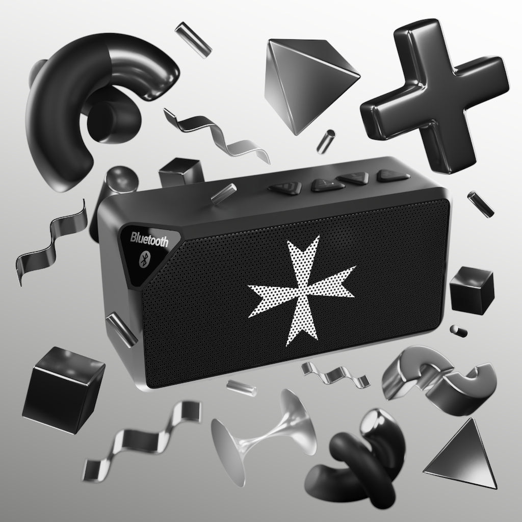 Order Of Malta Commandery Speaker - Black - Bricks Masons
