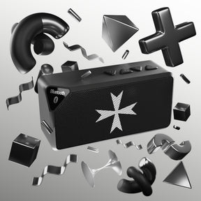 Order Of Malta Commandery Speaker - Black - Bricks Masons