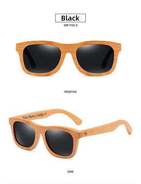 Order Of Malta Commandery Sunglasses - Various Lenses Colors - Bricks Masons