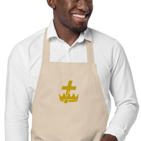 Knights Templar Commandery Kitchen Apron - Various Cotton Colors - Bricks Masons