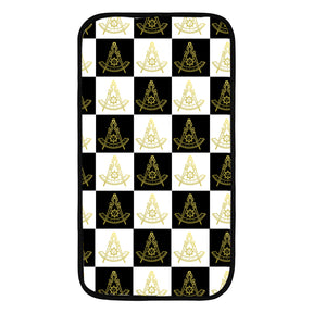 Past Master Blue Lodge California Regulation Car Armrest - Various Sizes - Bricks Masons