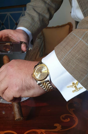 Scottish Rite Cufflinks – Double Headed Eagle - Bricks Masons