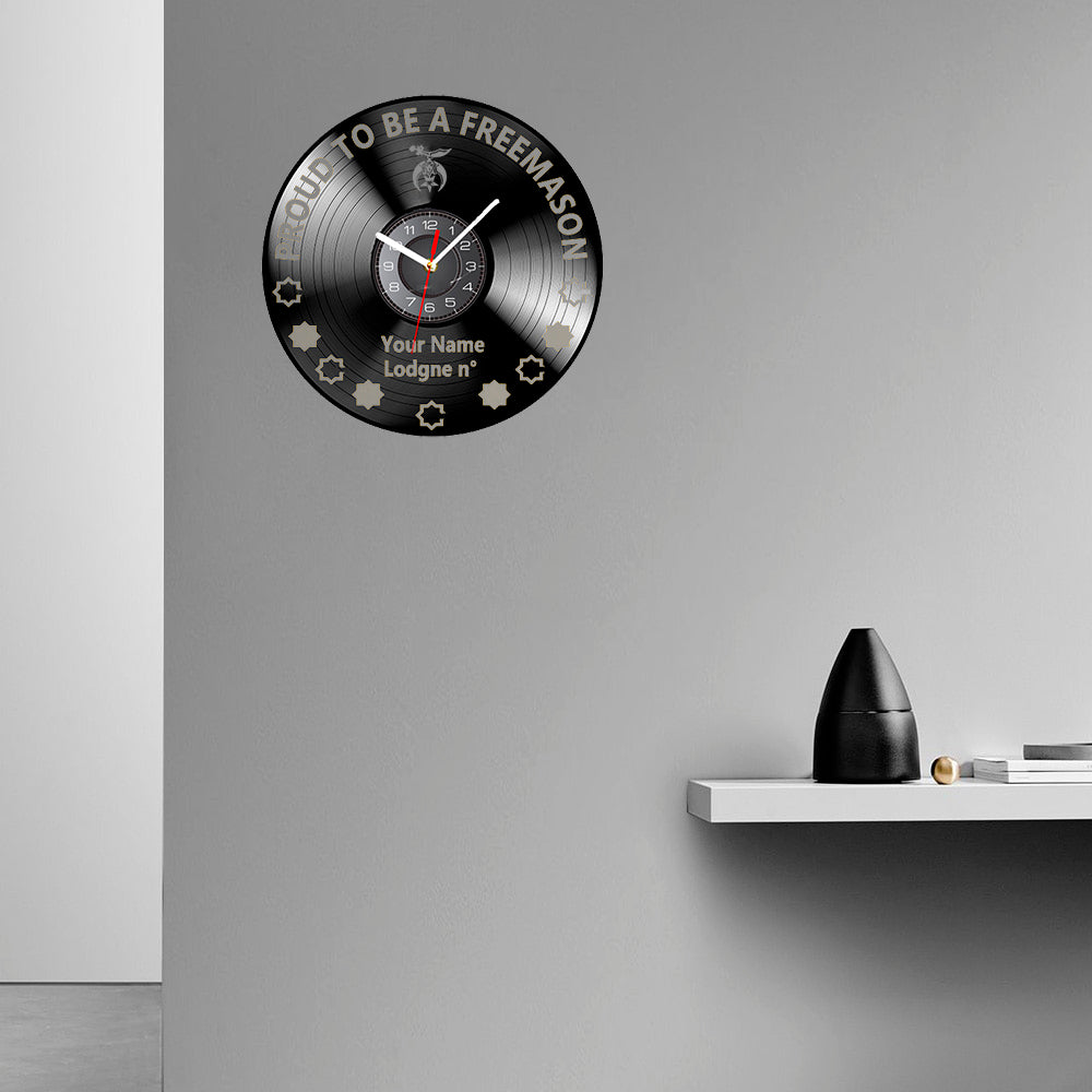 Shriners Clock - Vinyl Record - Bricks Masons