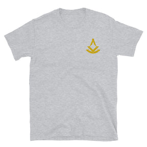 Past Master Blue Lodge T-Shirt - Various Colors - Bricks Masons