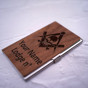 Widows Sons Business Card Holder - (RFID Protection) - Bricks Masons