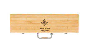 Widows Sons Grill Tool - BBQ Set & Bamboo Case - Bricks Masons