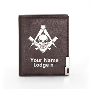 Widows Sons Wallet - Black & Brown - Bricks Masons